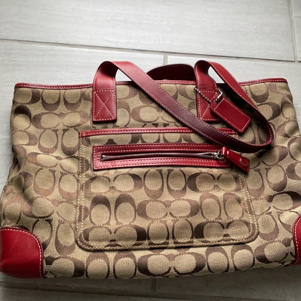 Medium size handbag by coach